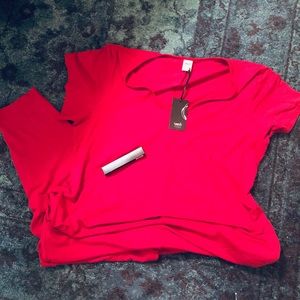 Smash and Tess Romper with Glo Skin red matte lip!